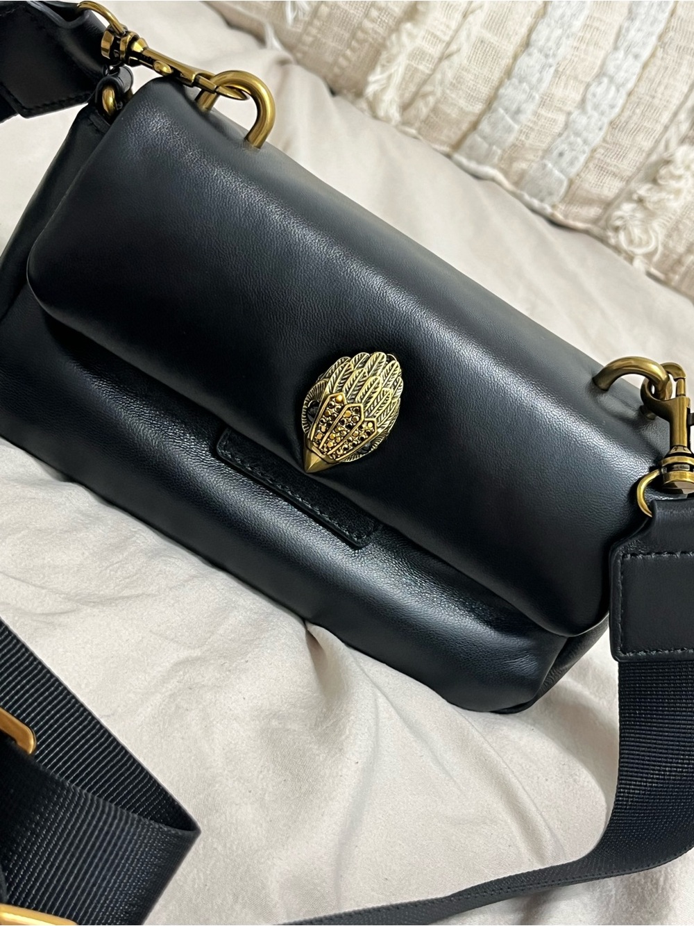 Kurt Geiger Genuine Leather Crossbody (The Kew) - Picture 3 of 13